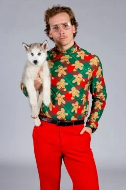 The Fit Of Rage | Christmas Gingerbread Turtleneck