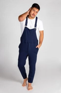 The Fuzzy Naval | Men's Navy Pajamaralls®