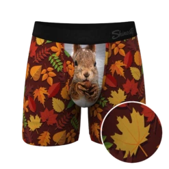 The Acorn Hoard | Squirrel Ball Hammock® Pouch Underwear With Fly