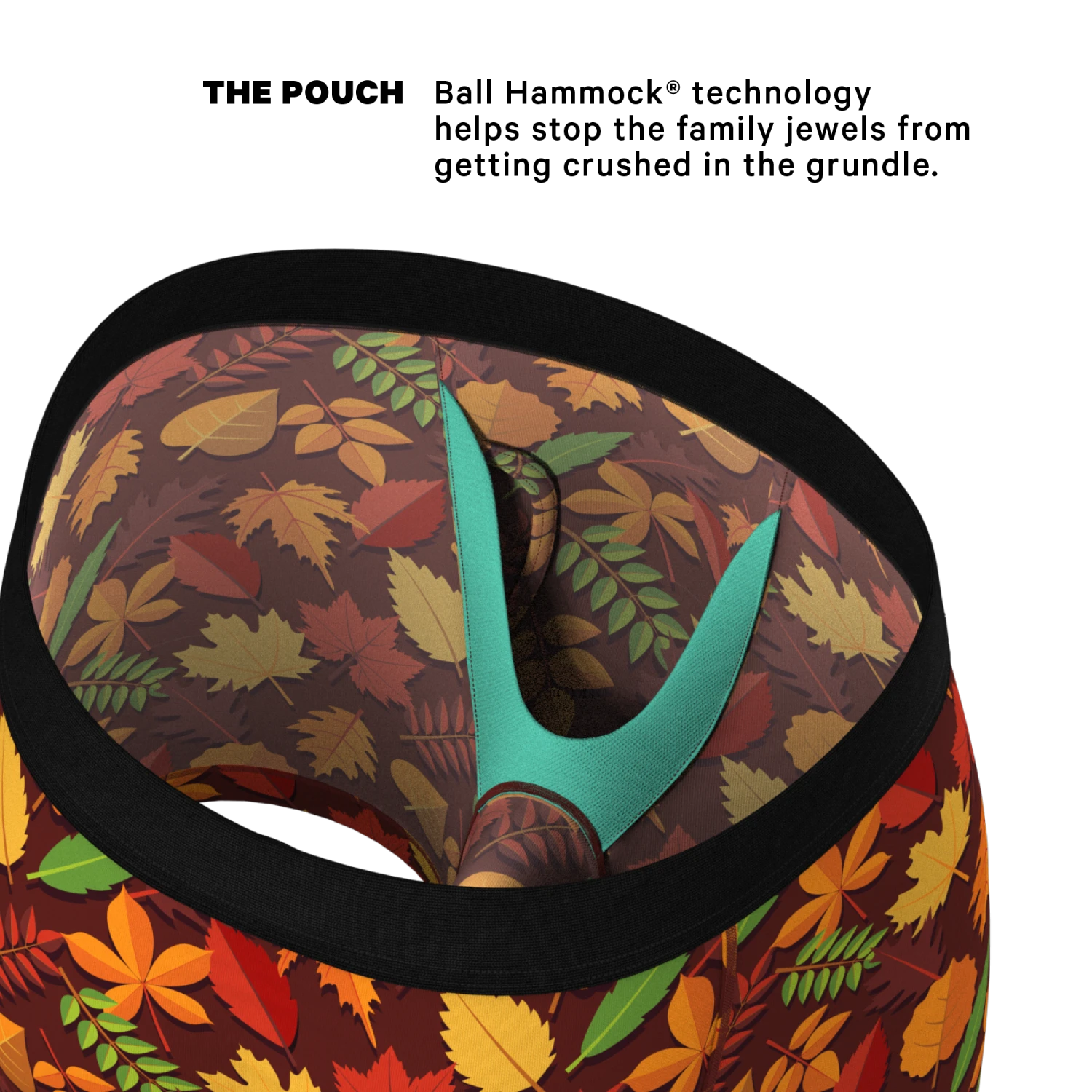 The Acorn Hoard | Squirrel Ball Hammock® Pouch Underwear With Fly - Image 2