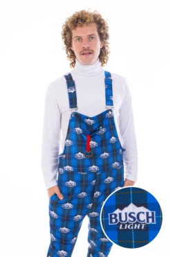 The AmBusch | Busch Light Holiday Plaid Pajamaralls®