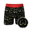The Goodie Garland | Christmas Tinsel Busts Ball Hammock® Pouch Underwear With Fly