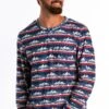 The Mountain Stream | Mens Retro Busch Pajama Top