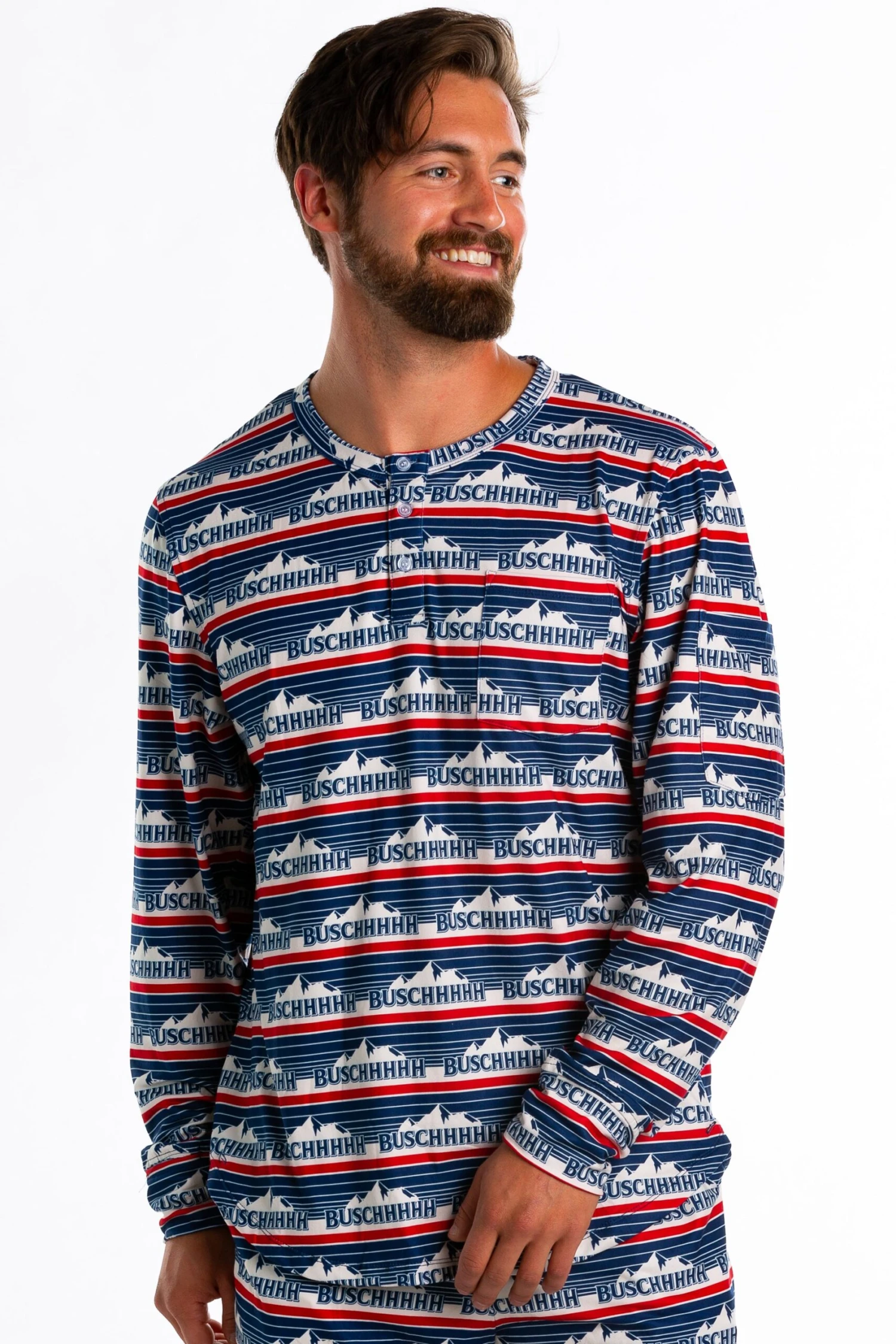 The Mountain Stream | Mens Retro Busch Pajama Top