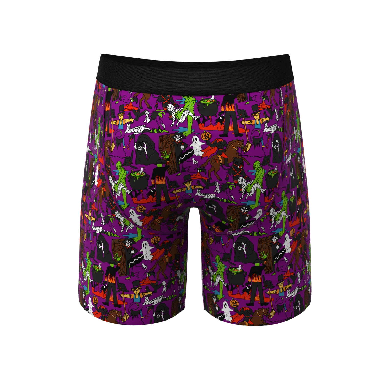 The Wet Nightmare | Halloween Characters Long Leg Ball Hammock® Pouch Underwear With Fly - Image 5